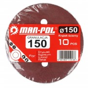 ABRAZĪVAIS DISKS AR CAURUMIEM|150MM|P150|(M08020)