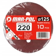 ABRAZĪVAIS DISKS AR CAURUMIEM|125MM|P220|(M08035)