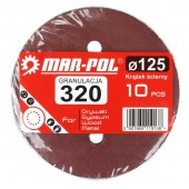 ABRAZĪVAIS DISKS AR CAURUMIEM|125MM|P320|(M08037)