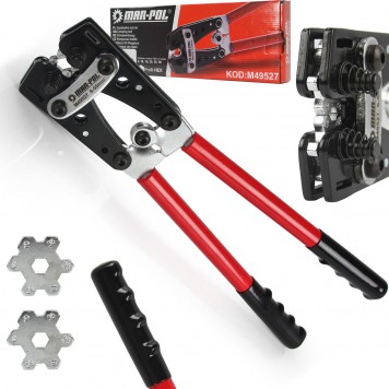 Elektrokabeļu uzgaļu un savienojumu prese|6-50Mm2|(M49527)