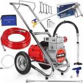 Krāsošanas aparāts ar bezgaisa izsmidzināšanu 4 l/min 225 bar (M80635)