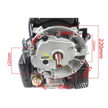 DZINĒJS 139cc 4,5ZS 22,2mm/80mm (M79892)-3