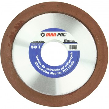 Pasūtīt Disks Zāģa Ripu Asināšanai, 125x10x32x8X1.5 Mm (M08354) - Rīga, Daugavpils - Latvija, Lietuva, Igaunija