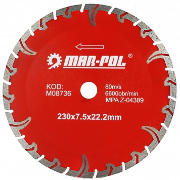 Pasūtīt Dimanta Disks, 230x7.5x22,2 Mm (M08736) - Rīga, Daugavpils - Latvija, Lietuva, Igaunija
