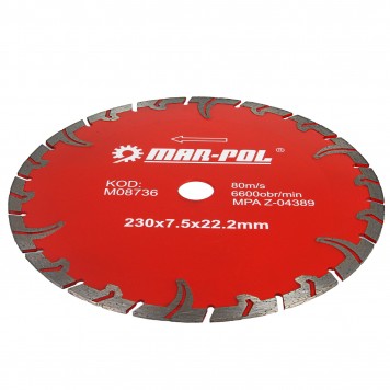 Pasūtīt Dimanta Disks, 230x7.5x22,2 Mm (M08736) - Rīga, Daugavpils - Latvija, Lietuva, Igaunija-3
