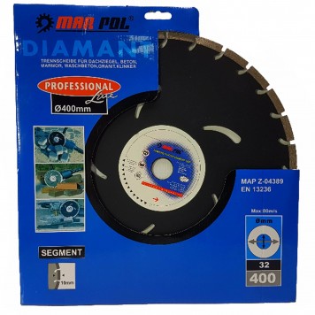 Pasūtīt Dimanta Disks Betonam, 400X32X10 (M08740) - Rīga, Daugavpils - Latvija, Lietuva, Igaunija-1
