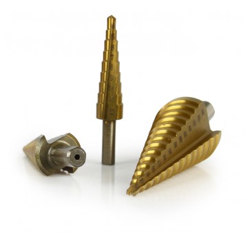 Pasūtīt Pakāpju Urbju Un Frēzurbju Komplekts, (4-12;4-20;4-30) (3;6;8Mm) (M22295) - Rīga, Daugavpils - Latvija, Lietuva, Igaunija-1