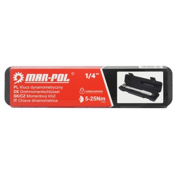 Pasūtīt Dinamometriskā Atslēga, 1/4" 5-25 Nm (M53579) - Rīga, Daugavpils - Latvija, Lietuva, Igaunija-2