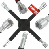 Krustveida Uzgriežņu Atslēga, 14" - 1/2", 17, 19, 21Mm (M57012)