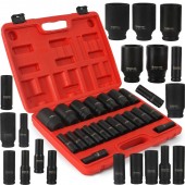 Trieciengalviņas, 1/2", 20 Gab. 10-38Mm (M58258)