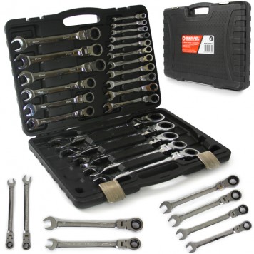 Pasūtīt Uzgriežņu Atslēgu Komplekts Ar Sprūdratu, 22 Gab. (M58611) - Rīga, Daugavpils - Latvija, Lietuva, Igaunija