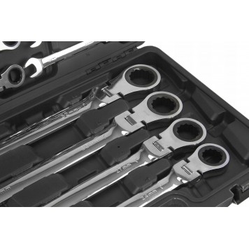 Pasūtīt Uzgriežņu Atslēgu Komplekts Ar Sprūdratu, 13 Gab. (M58613) - Rīga, Daugavpils - Latvija, Lietuva, Igaunija-2