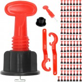 Flīžu Izlīdzināšanas Skavu Komplktes 100 Gab. (M66065)