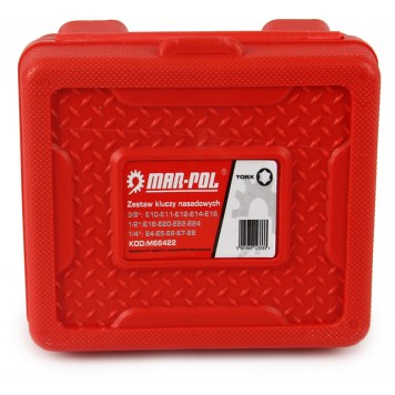 Pasūtīt Uzgaļu Komplkets Torx, E4 - E24 / 1/2"+ 3/8" + 1/4" (M66422) - Rīga, Daugavpils - Latvija, Lietuva, Igaunija-4