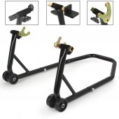 Motociklu Statīvs, Aizmugurē + Priekšā, 340 Kg (M80170)