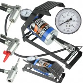 Kājas Pumpis Ar Manometru Ripper, 80x130Mm (M82006R)