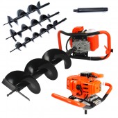 Zemes Urbis Ar Benzīna Motoru 1-Os  + 100,150, 200Mm Urbji (M84000/2)