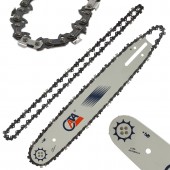 Zāģa Sliede 14 collas +2 Ķēdes, 3/8, Zobu Skaits 52 (M86665)