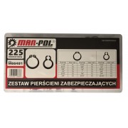 Sastatņu gredzenu komplekts 225 gab. (M66481)