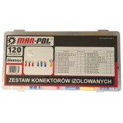 Izolēto autoklemmu komplekts 120 gab. (M66504)